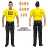 Ultimate Event Staff Worker with Deluxe Articulation for WWE & AEW Wrestling Action Figures - 2 of 4