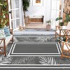 Waterproof Outdoor Rug 9x12, Reversible Outdoor Plastic Straw Rug for Patio, RV Camping Rug Picnic Mat Outside for Beach Deck Backyard Balcony - 4 of 4