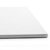 O'Creme White Wraparound Square Cake Pastry Drum Board 1/4 Inch Thick (18" x 18") Pack of 10 - 2 of 4