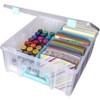 Artbin Super Satchel Slim 8-28 Compartments -15.25x14x2 Translucent :  Target