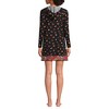 Lands' End Women's Cotton Jersey Long Sleeve Hooded Swim Cover-up Dress - 2 of 4