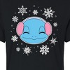 Women's - Pokémon - Squirtle And Snowflakes Cropped Graphic T-Shirt - 2 of 4