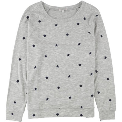P.J. Salvage Womens Stars Pajama Sweatshirt Top