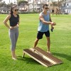 GoSports 4 x 2 ft Regulation Size Wood Cornhole Board Set - 2 Boards, 8 Bean Bags, Carrying Case and Game Rules - 3 of 4