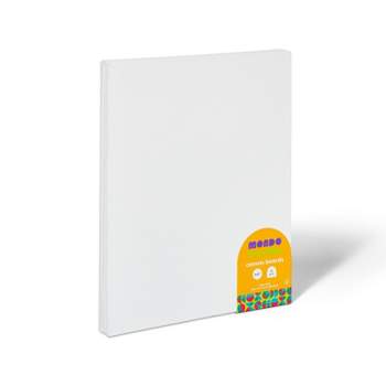 Arteza Canvas Panels, White, 8x10, Blank Canvas Boards for Painting - 14  Pack 