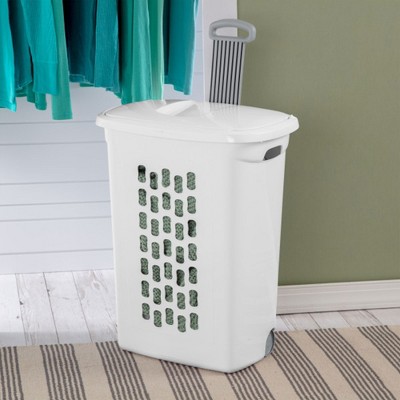 Sterilite Ultra Wheeled Laundry Hamper - Thumbnail 2