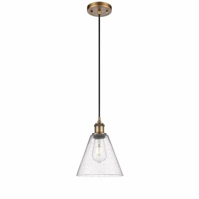 Berkshire - 1 Light Mini Pendant In Industrial Style-11.75 Inches Tall and 8 Inches Wide