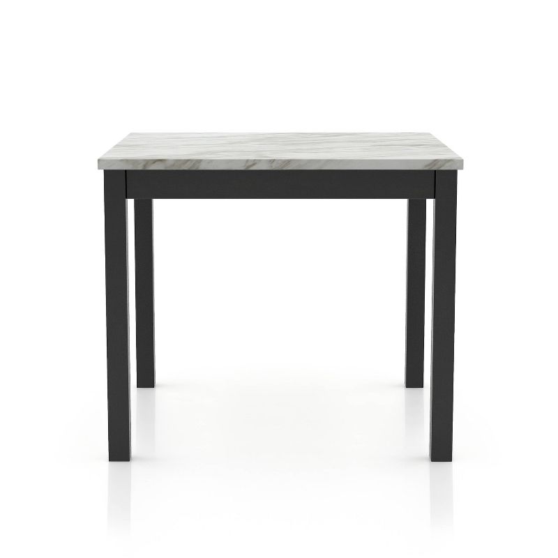 42&#34; Brook Square Counter Height Dining Table with Faux Marble Top Espresso - HOMES: Inside + Out, 5 of 8