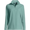 Lands' End Women's Anyweather Fleece Quarter Zip Pullover - 3 of 4