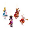 Kurt Adler 5-5.5" Noble Gems Alice in Wonderland 4-Piece Ornament set - 2 of 4
