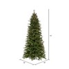 Vickerman Artificial Slim Douglas Fir Christmas Tree - 3 of 4