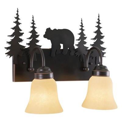 Vaxcel Bozeman 2 - Light Vanity in  Burnished Bronze