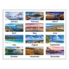 Seascape Panoramic Desk Pad, Seascape Panoramic Photography, 22 x 17, White Sheets, Clear Corners, 12-Month (Jan-Dec): 2025 - 3 of 4