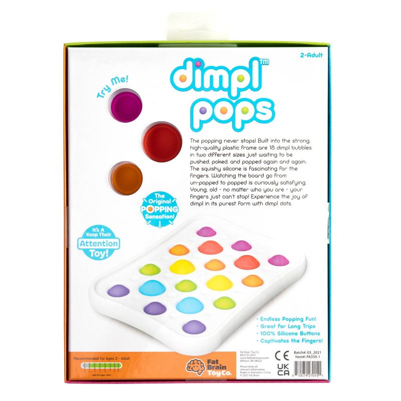 Fat Brain Toys Dimpl Pops Toy, 4 of 9