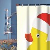 Carnation Home Fashions "Christmas Ducky" Fabric Shower Curtain - Multi 70x72" - 2 of 3