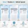 8,000 BTU Portable Air Conditioners, 3 Modes Portable AC Unit with Fast Cooling/Fan/Dehumidifier, Cools Up to 350 Sq.Ft, for Bedroom Office - 3 of 4