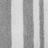 Vynxaria Extra Long Reversible Bath Mat - Striped Spa Comfort 24x72 Inches - 4 of 4