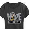 Women's - Marvel - Nope Not Today Short Sleeve Graphic T-Shirt - 2 of 4