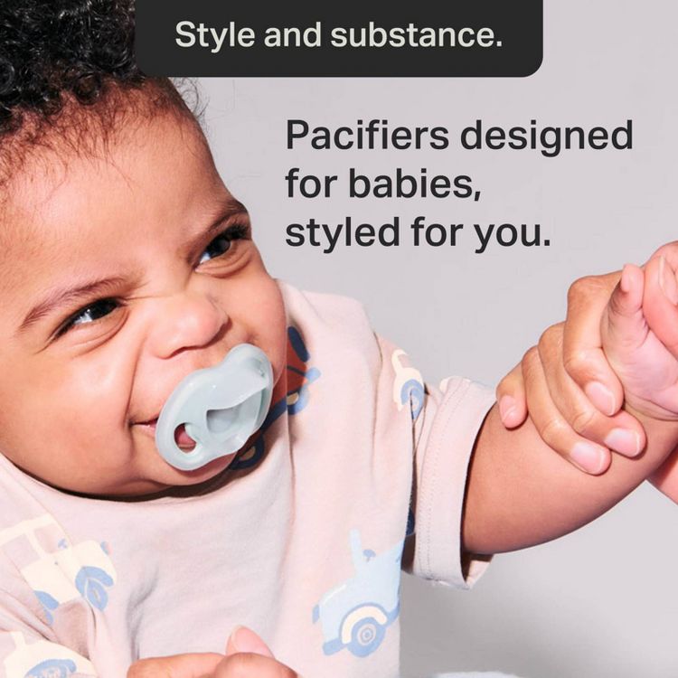 Tommee Tippee Ultra-Light Silicone Baby Pacifier 0-6m - 4pk, 6 of 7