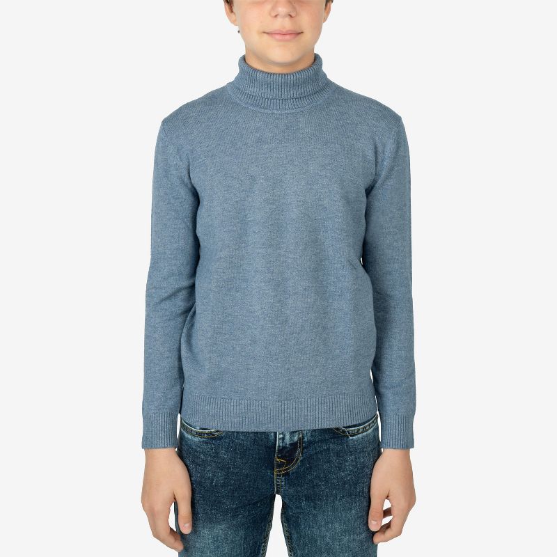 X RAY Boy's Basic Turtleneck Sweater, 1 of 6