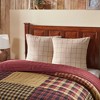 Connell Fabric Euro Sham 26x26 Vhc Brands - 4 of 4