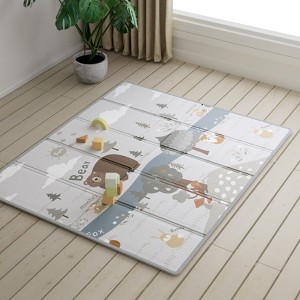 Fodoss 71x59in Extra Large Baby Play Mat – Waterproof Foam Floor Mat for Babies, Toddlers & Infants, Ideal for Playtime - 1 of 4