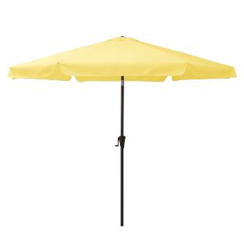 10' Tilting Market Patio Umbrella with Side Flaps - CorLiving