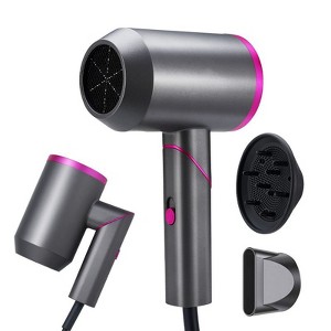 IGIA Ion Aire Hair Dryer – Ionic Fast-Dry Technology with Cool Shot Feature, Gray - 1 of 4