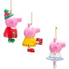 Kurt Adler Plastic Ornaments for Christmas Tree, Peppa Pig (Set of 3) - 2 of 4