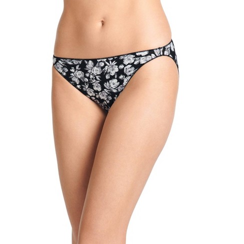 Jockey Women's No Panty Line Promise Tactel Thong 5 Black : Target