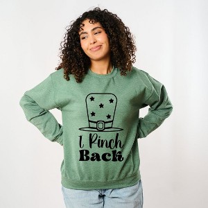 Simply Sage Market Women's Graphic Sweatshirt Have A Lucky Day - 1 of 4