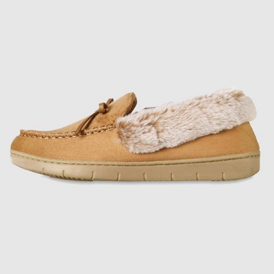 Bamboo faux fur discount moccasin