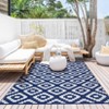 Outdoor Modern Reversible Erasable Area Rugs for Garden Backyard Large Portable Lightweight Plastic Straw Rug for Camping RV Auto Patio Picnic Mat - 3 of 4