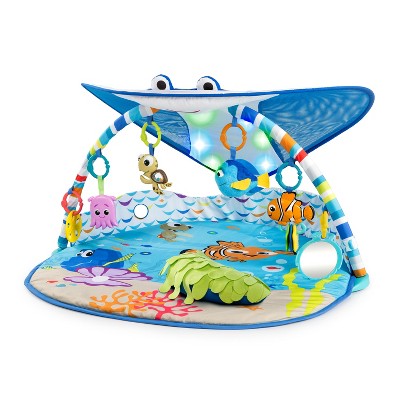 Image of Disney Baby Finding Nemo Mr. Ray Ocean Lights & Music Activity Play Gym