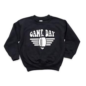 The Juniper Shop Football Game Day Stripes Youth Graphic Sweatshirt