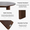 Dovelina Dining Table Modern Wood Kitchen Table Dining Room Table - 2 of 4