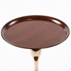 CAVINAS Mermaid Tail Side Table, Decorative Coffee Table with Metal Base, Modern Accent Table for Bederoom and Living Room - 4 of 4
