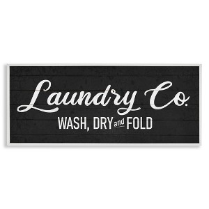 Stupell Industries Rustic Laundry Co Sign, 24" x 10" - 1 of 4