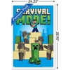 Trends International Minecraft - Survival Mode Framed Wall Poster Prints - 3 of 4