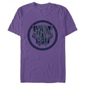 Men's Black Panther: Wakanda Forever Panther Logo T-Shirt - 1 of 4