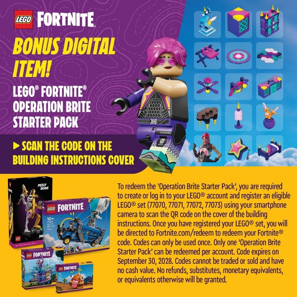 LEGO Fortnite Battle Bus Juguete de Construcción Coleccionable 77073 3