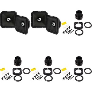 Kicker ST-Series PA ST3TW 1" Bullet Tweeter & ST9MR4 9" Mid Range Bundle ( 4 tweeters ) - 1 of 4