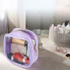 Unique Bargains Waterproof Clear Mini Makeup Bag 1 Pc - 3 of 4