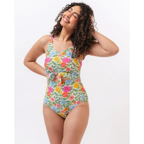 Modest One Piece Swimsuits – Lime Ricki