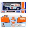 1940 Ford Sedan Delivery Light Blue and White "Gulf Oil-Gulfpride" "Gulf Die-Cast Collection" 1/24 Diecast Model Car by Motormax - 3 of 3