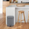 1.3Gal/5L Trash Can, Stainless Steel Trash Can with Recycling Bin - 4 of 4