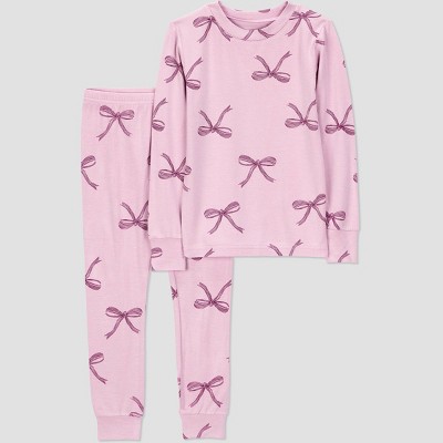 Carter's Just One You® Toddler 2pc Short Sleeve Comfy Soft Snug Fit Pajama Set