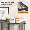 JUJABU 47.2" Metal Dog Crate for Small Medium Large Dogs, for Indoor & Outdoor - 3 of 4