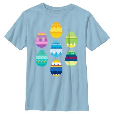 Boy's Disney Princess Easter Eggs T-shirt - Light Blue - Small : Target