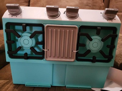 Little Tikes Retro ‘50s Inspired Oven Realistic Pretend Play Kitchen  Appliance